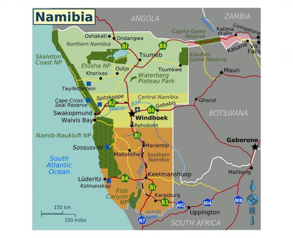 Зураг хойд Намиби 