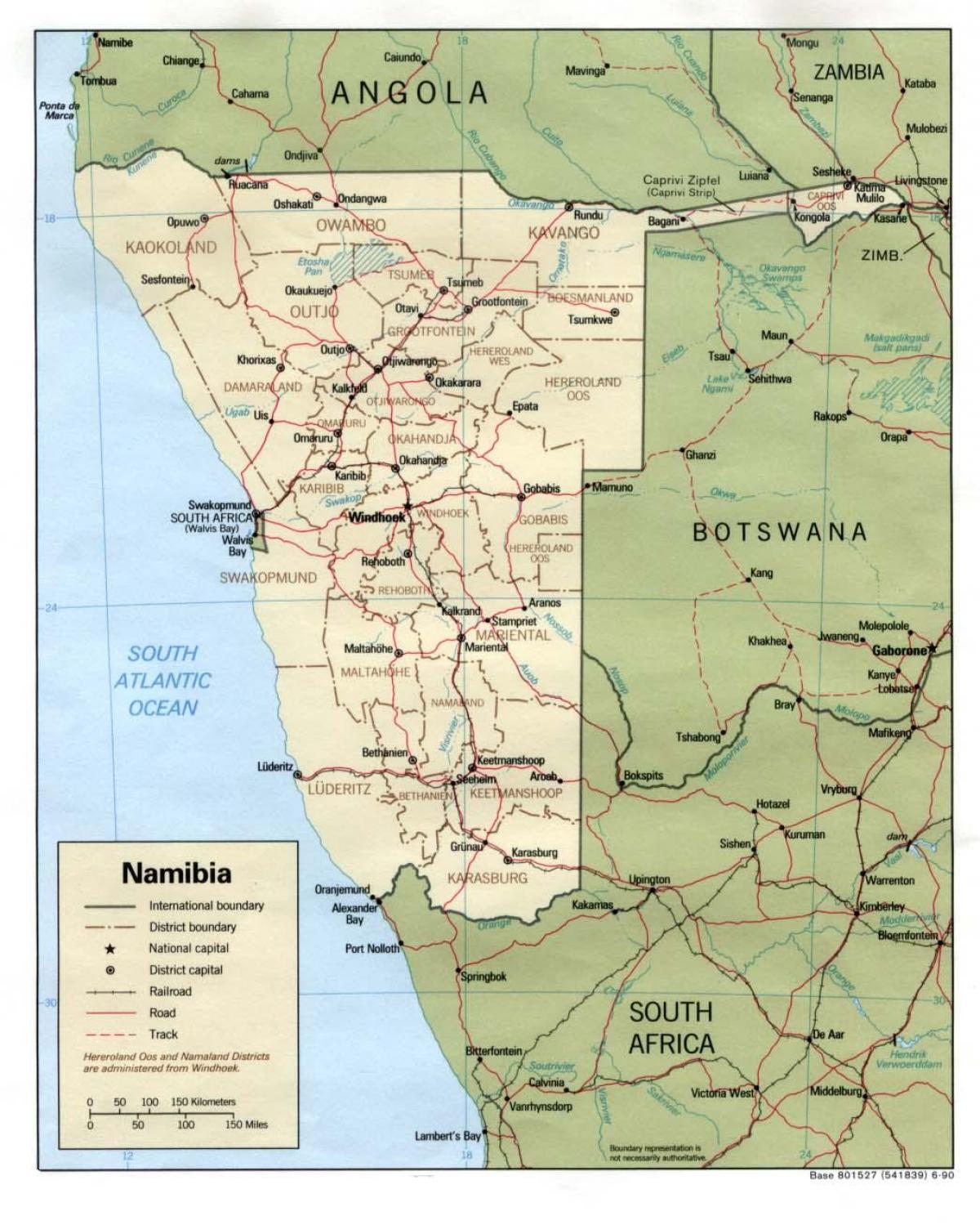 Namibian зураг нь бүх хот